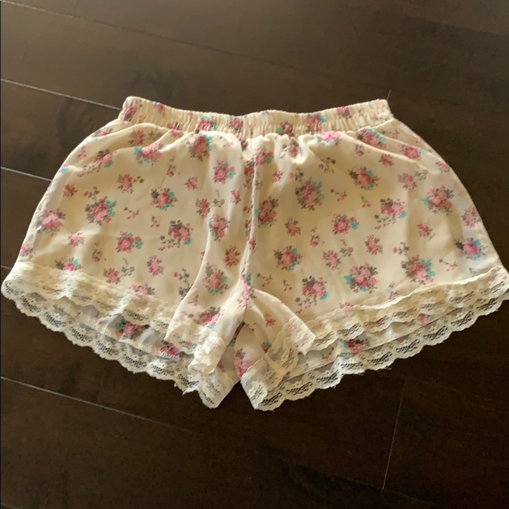 Floral shorts